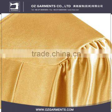 Unisex College Shiny Antique Gold Bachelor Graduation Gown photo-3