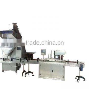 Automatic Multi Functional Cashew Nuts/Walnuts Granular Snacks Weighing Filling Capping Machine Line With Conveyor photo-3