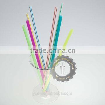 straight straw Mcdonald's drinking straw disposable plastic straw