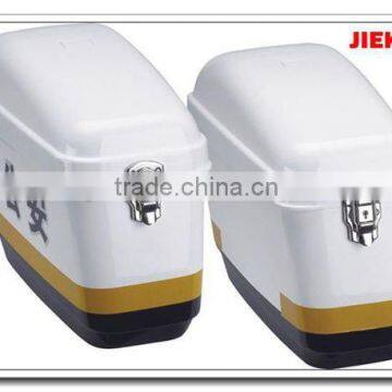 Universal plastic motorcycle saddlebags for sale