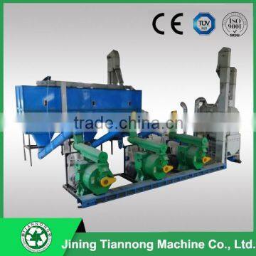 compact structure wood pellet plant with high efficient pellet production