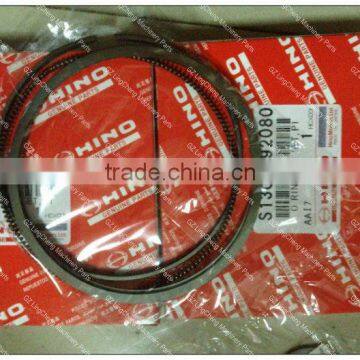 genuine Hino piston ring set S1301-92080 for J08E engine