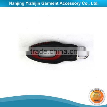 Custom Soft Wear PVC Puller for Zipper with Mini Compass