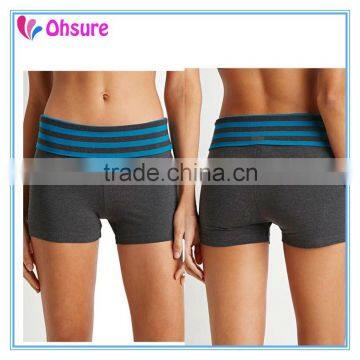 Bamboo/spandex or Nylon/spandex Gym and Yoga Shorts