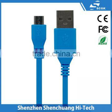 Flat Micro for Samsung Galaxy S6 Micro Flat Charger Cable 1m USB Cable Micro photo-2