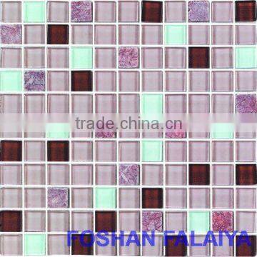 Crystal Mosaic Glass and Stone Mosaic GS040