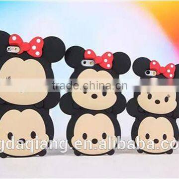 Hot products soft mickey minnie silicone iphone case cover for iphone 6