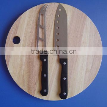 Cheese Knife Set -2Pcs With Cutting Board