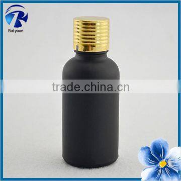 Buying online in china empty 30ml black frosted glass bottle                        
                                                                                Supplier's Choice