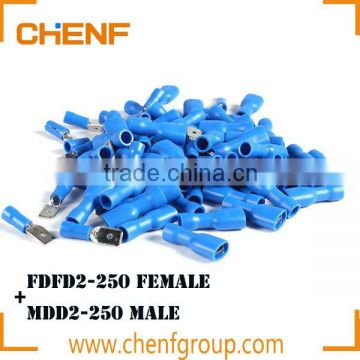 High Quality Crimp Plug-In Insulated Male Terminal+ Full Insulated Femal Terminal Disconnector