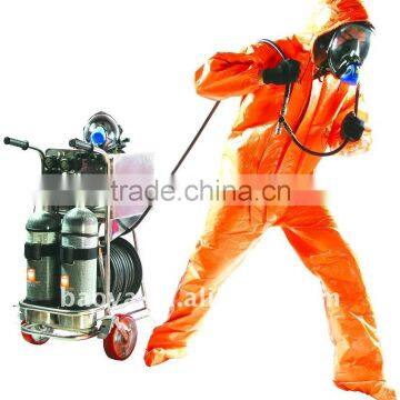 Baoya Trolley mounted Air Breathing Apparatus Fire fighting Respirator Safety Equipment