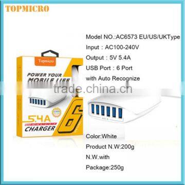 Portable Multi USB EU US UK AU Type Battery Charger for Iphone Smart Phone