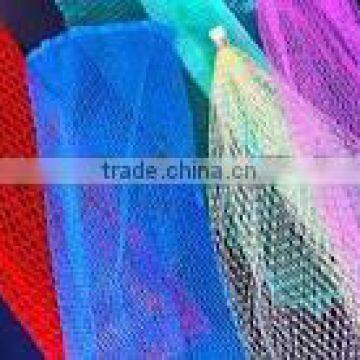 Different color and hold capacity mesh knitted plastic woven bag