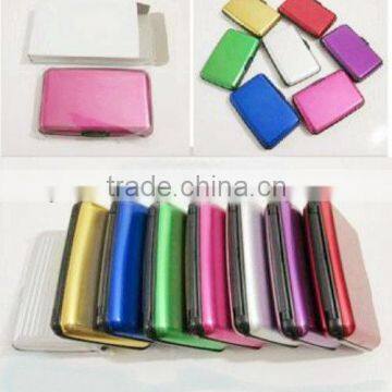 aluminum wallet credit card holder card case