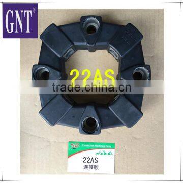 excavator parts SK55 engine 22AS rubber coupling assy