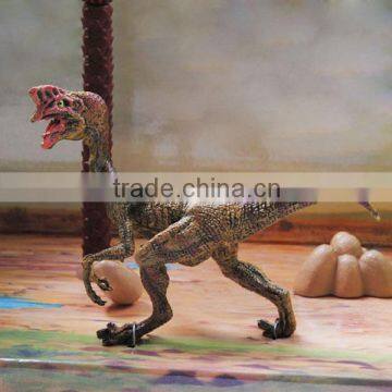 Oviraptor toy mechanical dinosaur with eggs