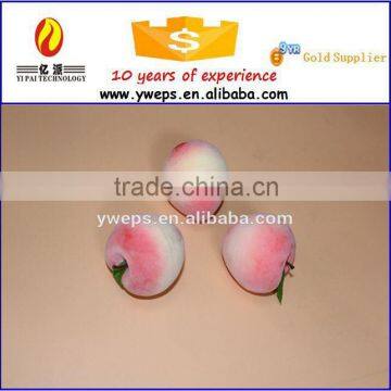 Artificial foam peach fruit model