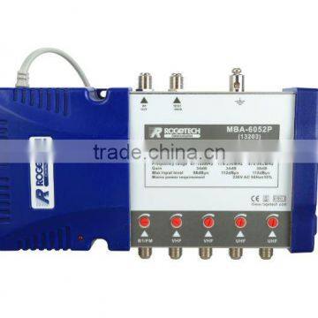 Satellite multiband amplifier with internal power(MBA-6052P)