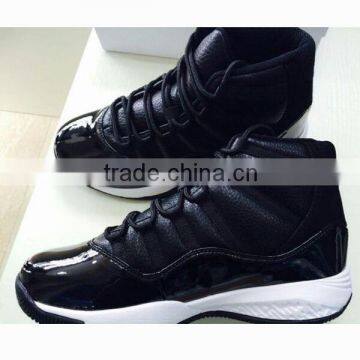 2016 Hot Sale New Design Black Basketball Shoes With High Quality photo-3