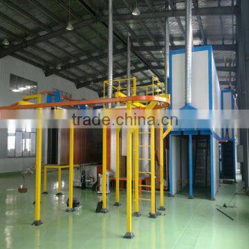 Electrostatic epoxy coating machine