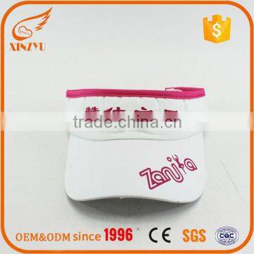 Logo Custom Flair Hair Wholesale Funny Sun Visor Hats photo-2