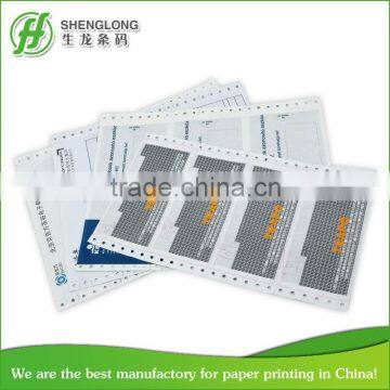 Personalized payslip printing paper