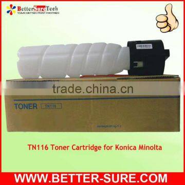 Compatible tn 116 toner cartridge for konica minolta bizhub 184 with genuine print effect