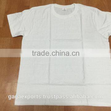 $0.40 FOB INDIA PER MEN ROUND NECK T-SHIRTS