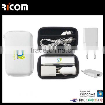 Mobile power bank Set charging business gift,IT portable travel promotion gift,charging promotional gift--KPB103--Shenzhen Ricom