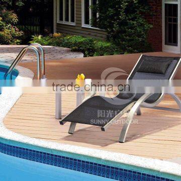 classic italian pool chaise lounge chair