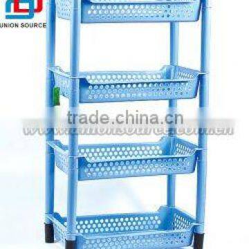 4 layer plastic rack agent in Yiwu