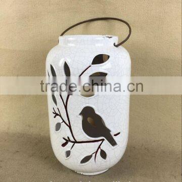 Ceramic Pierced Lantern