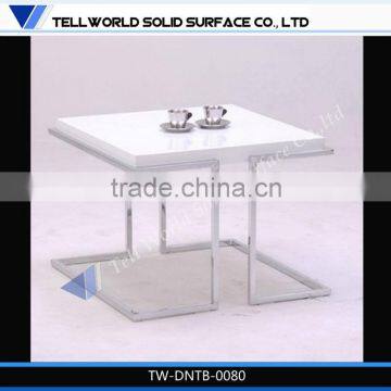 Home Furniture 2 Seaters Dining Tea Table Mini Size photo-6