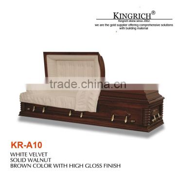 custom luxury wood casket&coffin