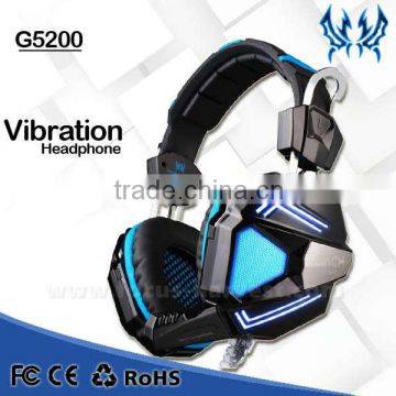 Over-ear Each G5200 3.5MM Mic Headphones With LED Light Stereo Bass For Computer Gaming Headset fone de ouvido