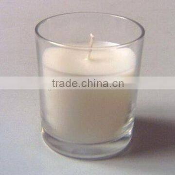 scented soy wax glass candle