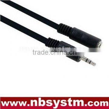 3.5mm stereo plug male to 3.5mm stereo jack female extension cable