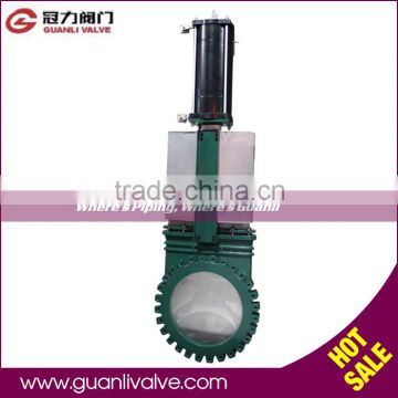 Lug type Knife Gate Valve with Pneumatic actuator