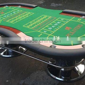 No Limit 96" Casino Poker Table w/ Racetrack & Stainless Steel Cups