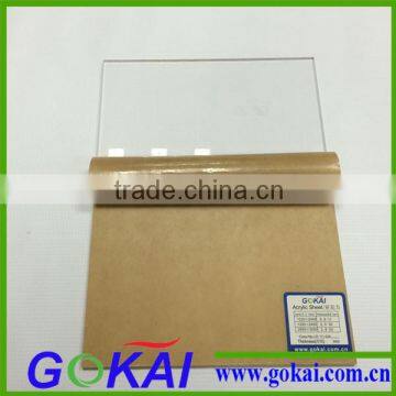 See through 3-5mm cast type clear acrylic sheet