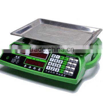 Digita List Scale Industries 30kg Portable electronic pricing scale