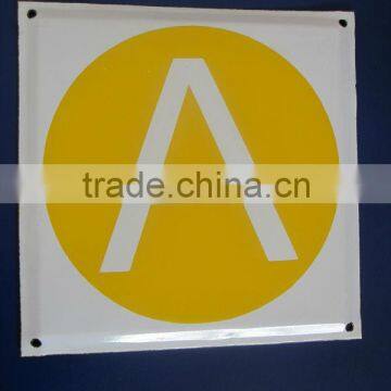 2014 hot sales High Quality Indication Sign Plate