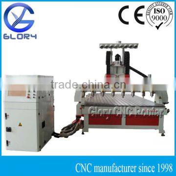 8 Spindles Multi Head CNC Machine Woodworking Router Machine China