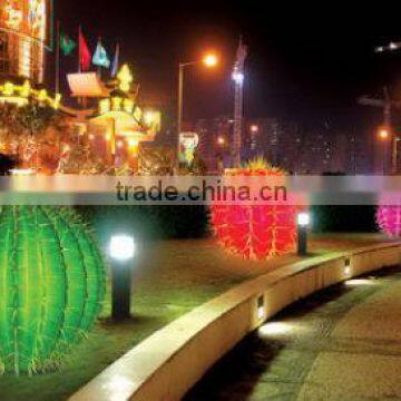 Square decoration Cactus light