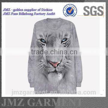 Tiger design sweater young men 's sweater fashion style made in China