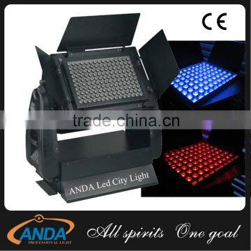 outdoor DMX 140/180 RGBW led city color light wall washer spot light from guangzhou factory