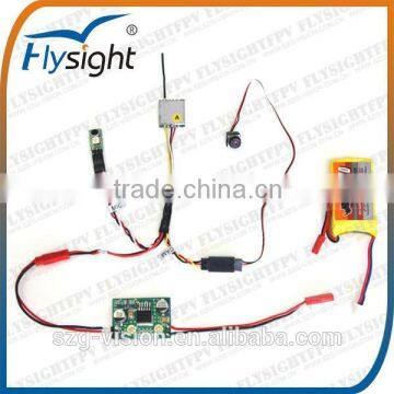 G2659 Flysight CM100T 5.8g wireless 200mw fpv TX transmitter module with 1g mini fpv camera for mini RC drone