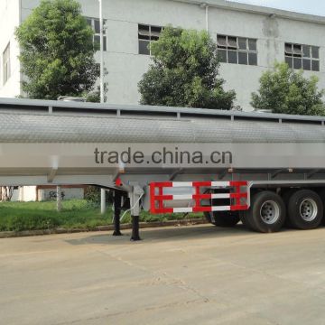 China manufacture 50000liters fuel tank semi traile good quality stainless steel fuel tank trailer stainless steel fuel trailer