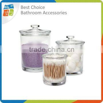 Transparent Clear Cotton Ball Plastic Container