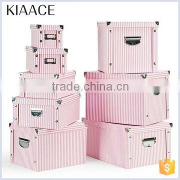 Pink paper popular style different sizes cardboard jewelry box